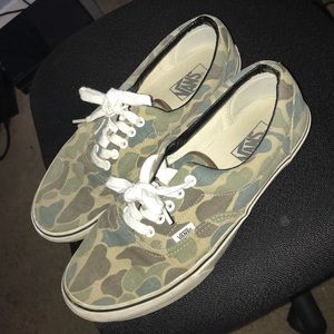 Camo vans